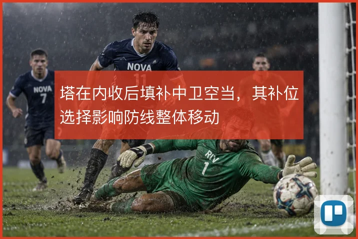 塔在内收后填补中卫空当,其补位选择影响防线整体移动
